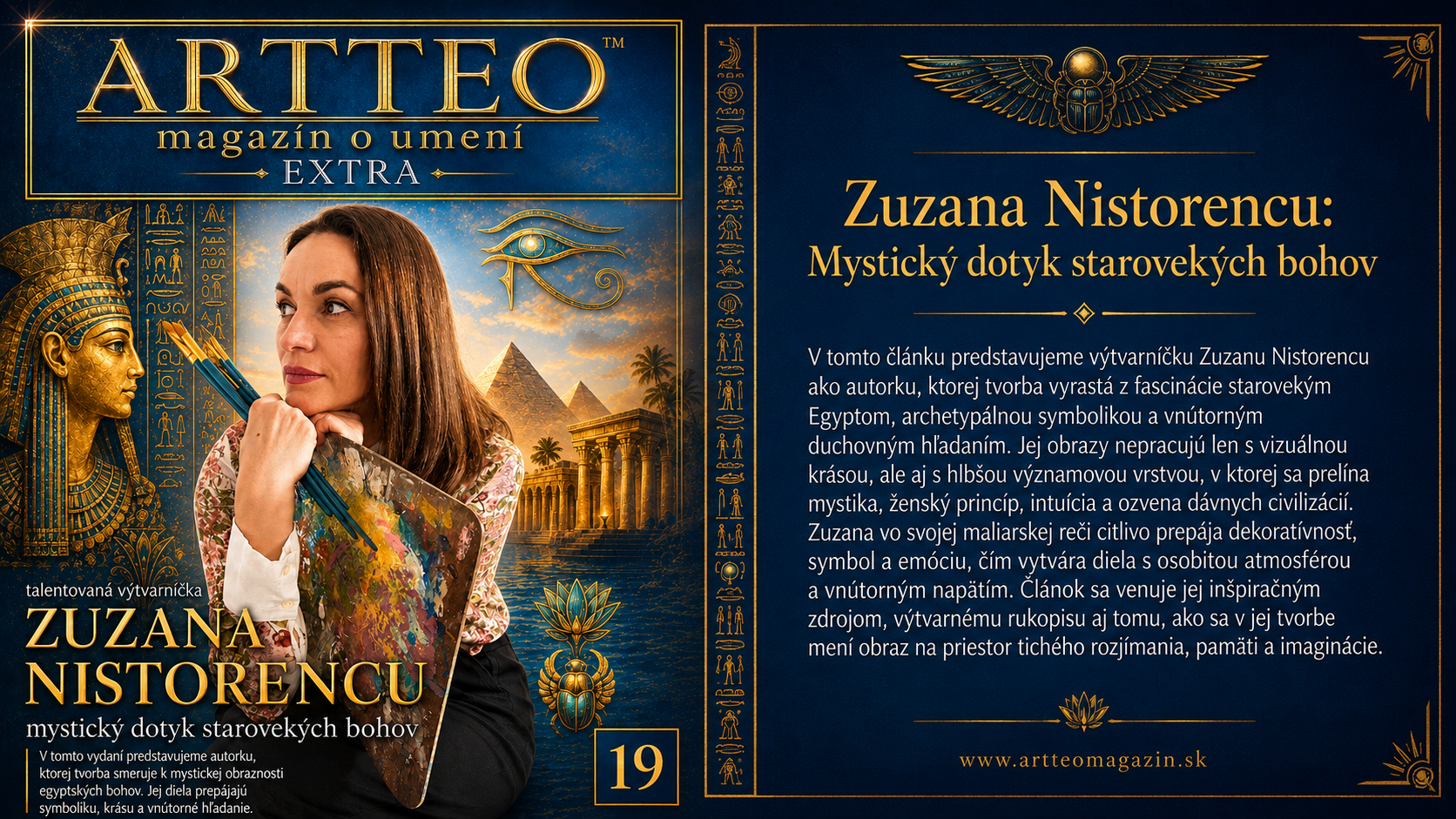 Zuzana Nistorencu: Mystérium starovekého Egypta